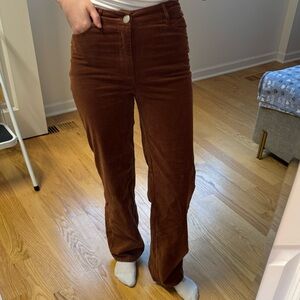 Corduroy brown pants